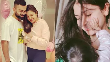 Anushka Sharma And Virat Kohli's Baby Girl Turns 2-Months-Old, The Duo Cuts A Unique Rainbow Cake