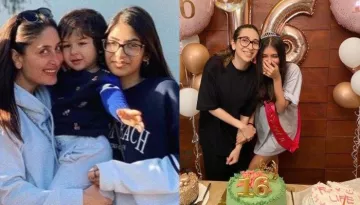 Kareena Kapoor Khan And Taimur Ali Khan Attend Karisma Kapoor's Daughter, Samaira's 16th Birthday