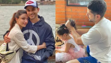 Inaaya Naumi Kemmu Enjoys Pool Time With Daddy, Kunal Kemmu, The Daddy-Daughter Duo Looks Cute