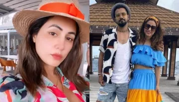 Hina Khan Enjoys Clubbing Night In The Maldives With Her Boyfriend, Rocky Jaiswal, Holding His Hand