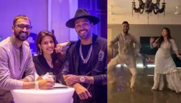 Krunal Pandya's Dance Video On 'Kajra Re' With Wife Goes Viral, His Brother Hardik Pandya Reacts