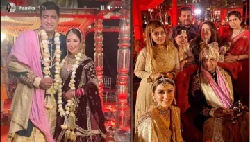 Hansika Motwani's Brother, Prashant Ties The Knot With 'Mata Ki Chowki' Fame, Muskaan Nancy