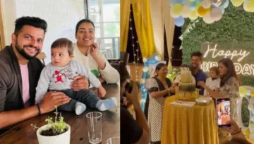 Suresh Raina Shares Glimpses Of Rio's Birthday Celebrations, He Turns Singer For His Little Munchkin