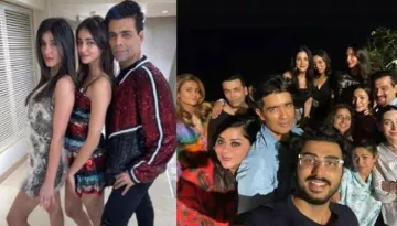 Karan Johar Parties With Gauri Khan, Malaika-Arjun-Karisma, After Being Trolled For Shanaya's Launch