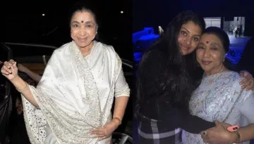 Asha Bhosle Bestowed With Maharashtra Bhushan Award, Her Granddaughter, Zanai Bhosle Celebrates