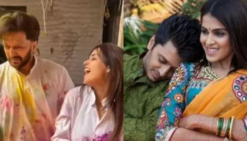 Riteish Deshmukh And Genelia D'Souza's Goofy Holi Celebrations Break The Internet [Video Inside]
