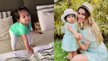 Smriti Khanna's Daughter Anayka Learns To Stand Four Days Before Her B'Day, She Records Her Struggle