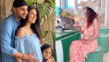 Mommy-To-Be, Geeta Basra Is All Set For Vacation, Flaunts Baby Bump In A Cute Dress