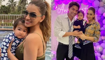 Smriti Khanna Tries Hard To Twin With Her Daughter, Anayka But She Looks Like Her Father, Gautam