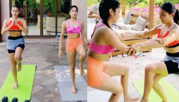 Sara Ali Khan And Janhvi Kapoor Doing Squats Together, Gives Us BFF Goals To Workout With Our Bestie