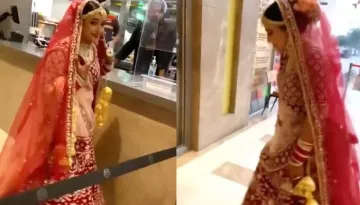 Bride Chooses Burger Over Her 'Baaraat', Satisfies Her Food Cravings Before Tying The Knot