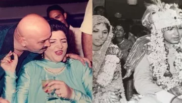 Hrithik Roshan's Mom, Pinkie Roshan Wears Her Wedding Jewellery On 50th Wedding Anniversary