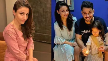 Soha Ali Khan Twins With Her Daughter, Inaaya Naumi Kemmu In Matching Co-ord Sets