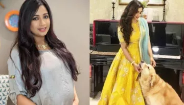 Shreya Ghoshal's Pregnancy Glow Is Unmissable As She Shares Adorable Pictures With Her Dog, Sherlock