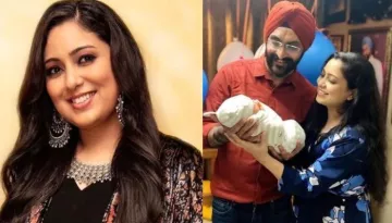 Harshdeep Kaur Shares Black-And-White Picture With Newborn Son Hunar Singh On His One-Month Birthday