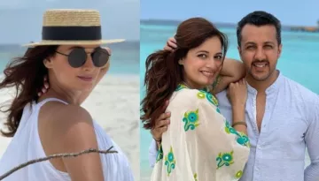 Preggers Dia Mirza Aces Her Maternity Fashion In A Breezy Dress, Her Pregnancy Glow Is Unmissable