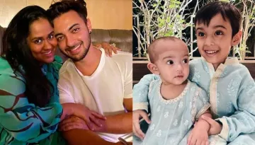 Arpita Khan Thanks Aayush Sharma For Giving Her The Joy Of Being A Mom To Amazing Kids Ahil And Ayat
