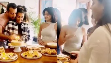 Pregnant Dia Mirza Celebrates Her Step-Daughter's Birthday With Hubby, Vaibhav Rekhi And His Ex-Wife