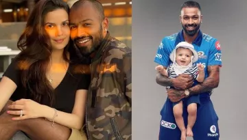 Hardik Pandya Shares A Picture With His Little Boy, Agastya Just Before The Opening Match Of IPL