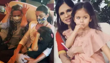 Inaaya Naumi Kemmu Admiring Nani, Sharmila Tagore's Portrait Is A Sight To Behold, Saba Shares Photo