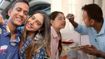 Niti Taylor's Hubby, Parikshit Becomes Her Make-Up Artist And Hairstylist, Steals The Show [Video]