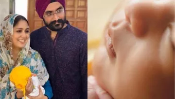 Harshdeep Kaur Shares The FIRST FULL PICTURE Of Her Son, Hunar Singh Cozily Sleeping In Her Arms