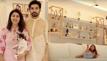 Debina Bonnerjee And Gurmeet Choudhary's Home Tour, High-Tech Living Room To Priceless Wall Of Fame