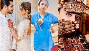 Surgeon Bride Whose Wedding Attires Were A Fest Of Colours Unlike Her Doctor's Coat