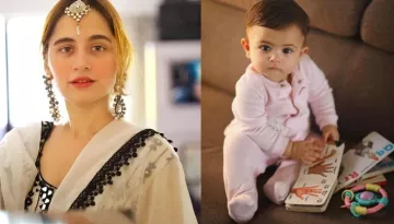 Sanjeeda Shaikh Twins With Daughter, Ayra Ali In White For Eid, Little One Dons A Floral Headgear