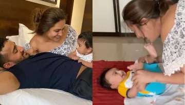 Anita Hassanandani Shares An Adorable Video Of Tickling And Cuddling Her Baby Boy, Aaravv