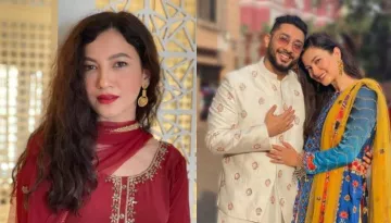 Gauahar Khan Feels Like A New Bride Once Again After A Long Time And Gets Emotional [See Pictures]