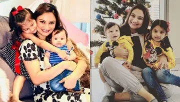 Dimpy Ganguly Talks About The Fear Of Managing Two Kids When She Was Pregnant With Her Son, Aryaan