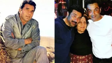 Dharmendra's Unseen Picture With His Son, Bobby Deol Proves That He Is A Doting Father