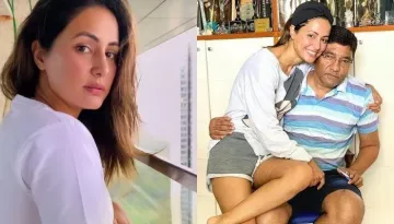 Hina Khan Shows How She Meets Her Late Father Every Day, Says 'Did Not Leave His Family Alone'