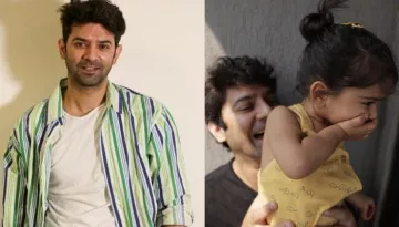Barun Sobti Shares A Cute Picture Of Sleeping In His Baby Girl's Lap On A Lazy Afternoon