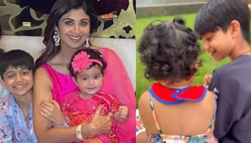 Shilpa Shetty Records Viaan Kundra And Samisha Shetty's Priceless 'Sharing Is Caring' Moment [VIDEO]