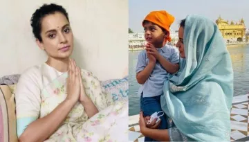 Kangana Ranaut Brutally Trolled By Netizens For Visiting The Golden Temple With Her Nephew, Prithvi