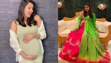 'Dil Dosti Dance' Fame, Vrinda Dawda's Grand 'Godh Bharai Rasam', Walks Under 'Phoolon Ki Chaadar'