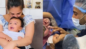 Anita Hassanandani Shares A Beautiful Video Of Her Baby Boy, Aaravv When He Was 3 Days Old