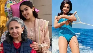 Sara Ali Khan Flaunting Her Bikini-Clad Body Reminds Us Of Sharmila Tagore's Sensational Photoshoot
