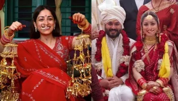 Yami Gautam's First Appearance Post-Wedding, Flaunts Her 'Sindoor', 'Mangalsutra' And 'Chooda'