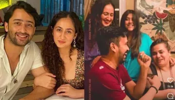 Shaheer Sheikh's Wife, Ruchikaa Kapoor's First Appearance Amid Pregnancy Rumours At Ekta's Birthday