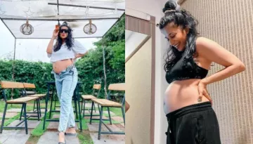 Kishwer Merchantt Flaunts Baby Bump In A Pool Picture, Reveals How She Defeated Weight Gain Anxiety