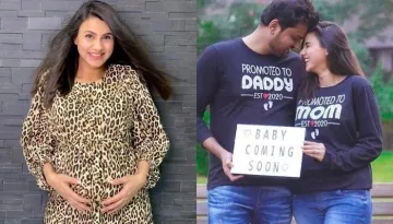 Mom-To-Be, Vrinda Dawda Caresses Her Full-Grown Baby Bump, Flaunts The Bump Art Made By Her 'Nanad'