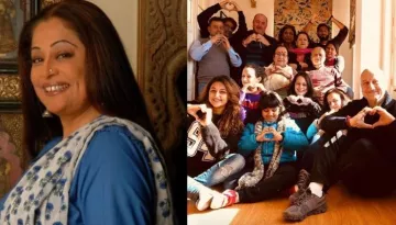 Anupam Kher Wishes Wife, Kirron Kher With Rare Picture With The Kher Family And One With Her Father
