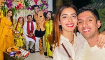 'Divya Drishti' Fame, Sana Sayyad's 'Haldi Rasam' Pictures, She Wears A 'Dupatta' Made With Flowers