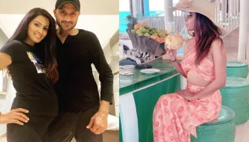 Harbhajan Singh's Wife, Geeta Basra Dons A Gorgeous Bodycon Dress Flaunting Her Baby Bump