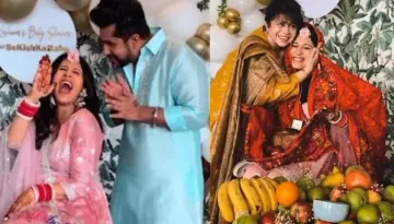 Kishwer Merchantt Opted For 22K Outfit For Godh Bharai Ceremony, Shares Perfect Picture With Suyyash
