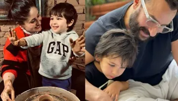 Taimur Ali Khan's Unseen Picture With Kareena Kapoor Khan And Saif Ali Khan Gives Family Goals