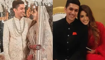 'Divya Drishti' Fame, Sana Sayyad Looks Pretty In A Red Saree For Her Wedding Reception